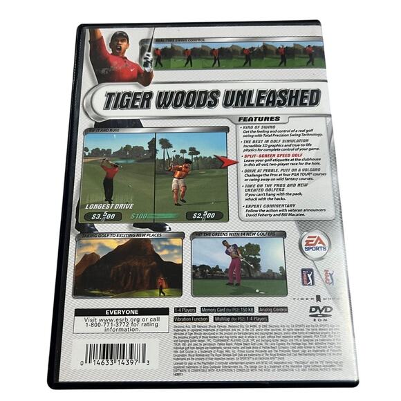 EASports Tiger Woods PGA Tour 2002 for Playstation 2 Complete in Box - Picture 2 of 5